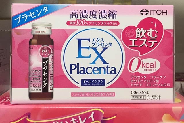 Nước uống Collagen Placenta EX ITOH Nhật Bản