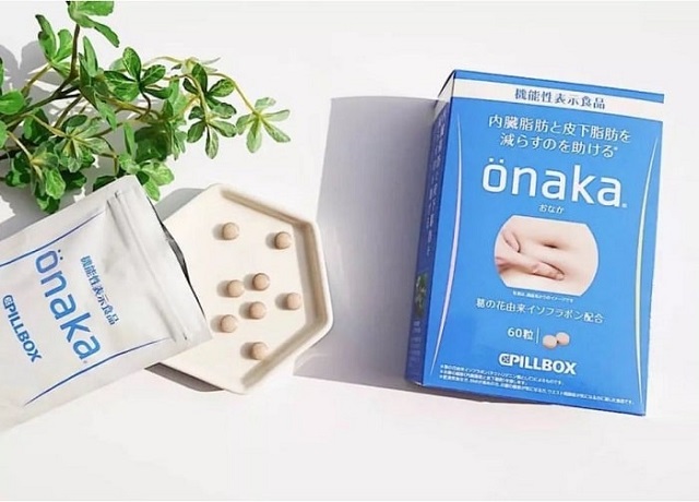 Bảng thành phần ONAKA Pillbox là các hoạt chất có nguồn gốc từ thiên nhiên