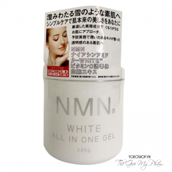 Kem duỡng da chống lão hóa NMN White All in One Gel Nhật Bản