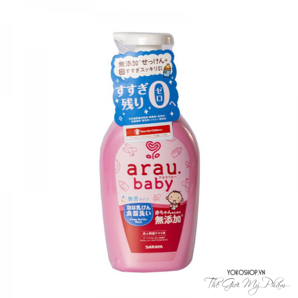 Nước rửa bình sữa Arau Baby 500ml