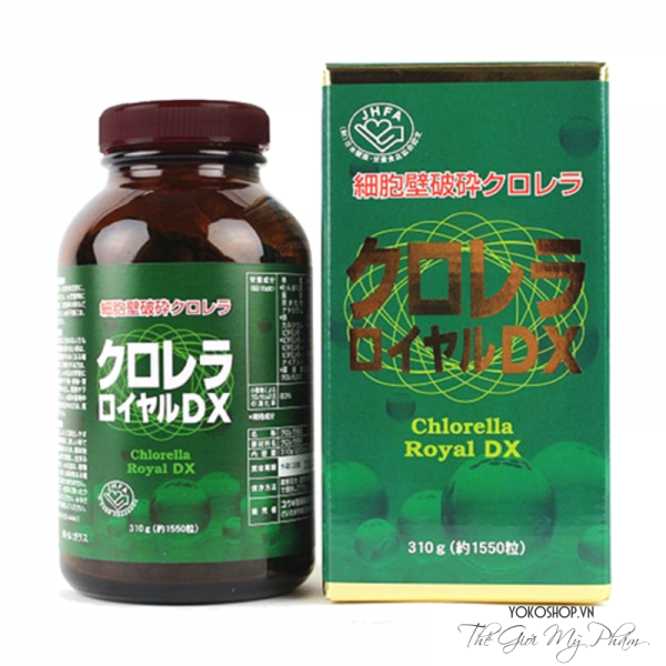 Tảo lục chlorella ROYAL DX hoàng gia