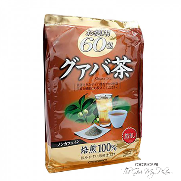 Trà ổi giảm cân Guava Tea Orihiro Nhật Bản hàng xách tay