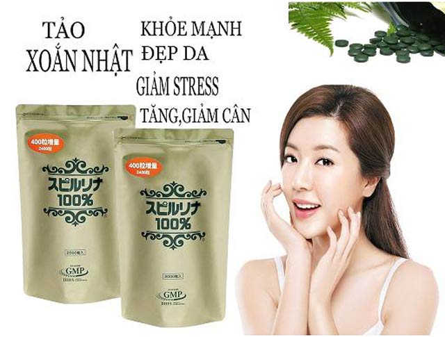 Công dụng rõ rệt về sức khỏe và làm đẹp của tảo xoắn