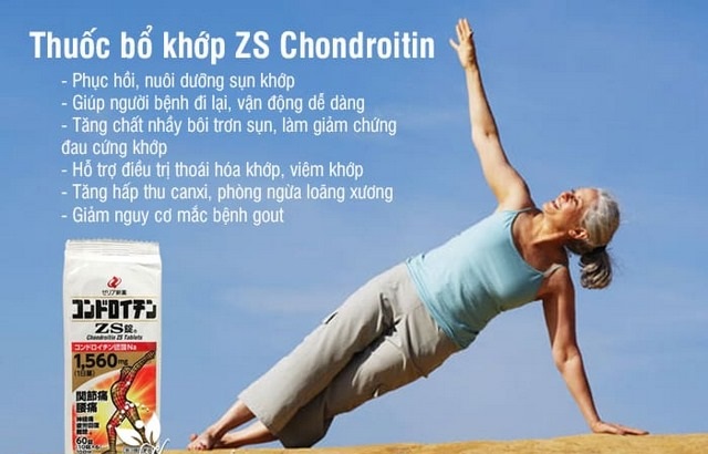 Tác dụng của thuốc ZS Chondroitin Nhật Bản