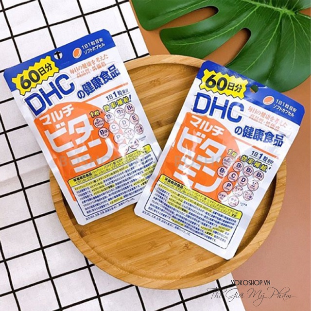 Tác dụng của vitamin tổng hợp DHC