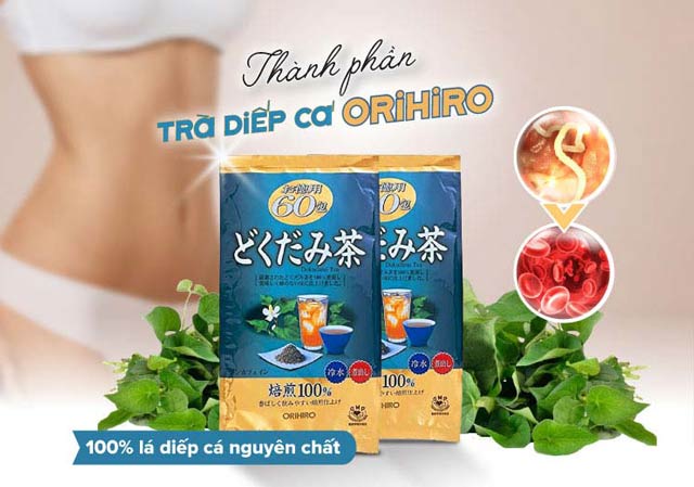 Trà diếp cá với nhiều lợi ích về sức khỏe