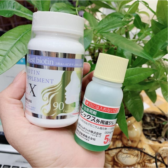 Viên uống kích thích mọc tóc BEST BIOTIN supplement EX Nhật Bản thực sự hiệu quả