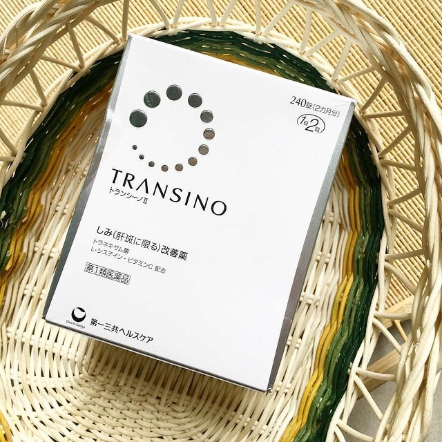 Viên uống trị nám Transino Whitening II 240 viên Nhật Bản an toàn, hiệu quả cao