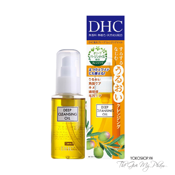 Dầu Tẩy Trang DHC Olive Deep Cleansing Nhật Bản 70ml